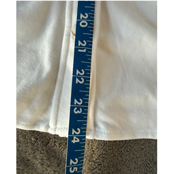 32 Degrees Ultra Soft Button Up Fleece in Cream Winter White, Suze Large, EUC - Picture 10 of 17